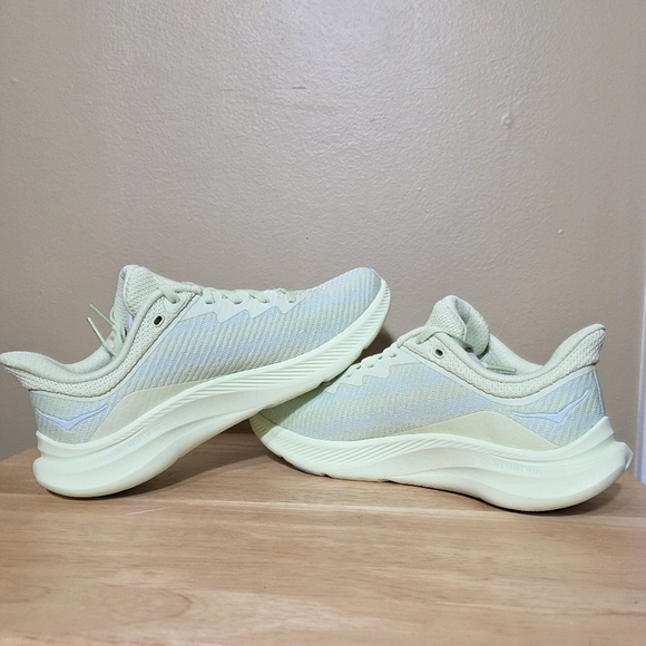Hoka Solimar Celery Juice Aqua Breeze Running Shoes 1123075 CJC Women's Size 7 - Picture 4 of 7